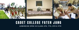 LIFE IN CADET COLLEGE FATEH JANG Pakistan