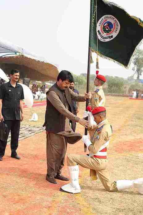governor award champion cadet college fateh jang Pakistan