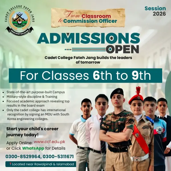 Crafting the Cadets’ Future in the Best Cadet College of Pakistan