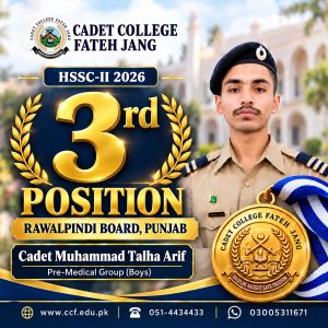 3rd Position in 12th Class BISE Rawalpindi Board Result 2026