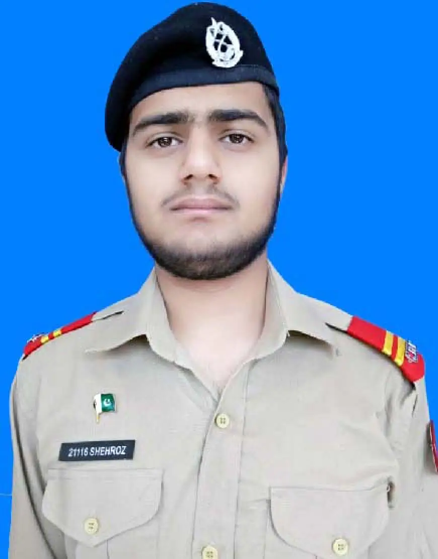 Shehroz Ahmed Syab, Roll No 744747, Kit No 21116 – 915 marks (83.18%) A+ grade in Class 12th Board Exam 2023, Cadet College Fateh Jang
