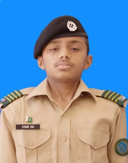 Zia Ur Rehman, Roll No 109669, Kit No 21926 – 1024 marks (93.09%) A+ grade in Class 10th Board Exam 2023, Cadet College Fateh Jang