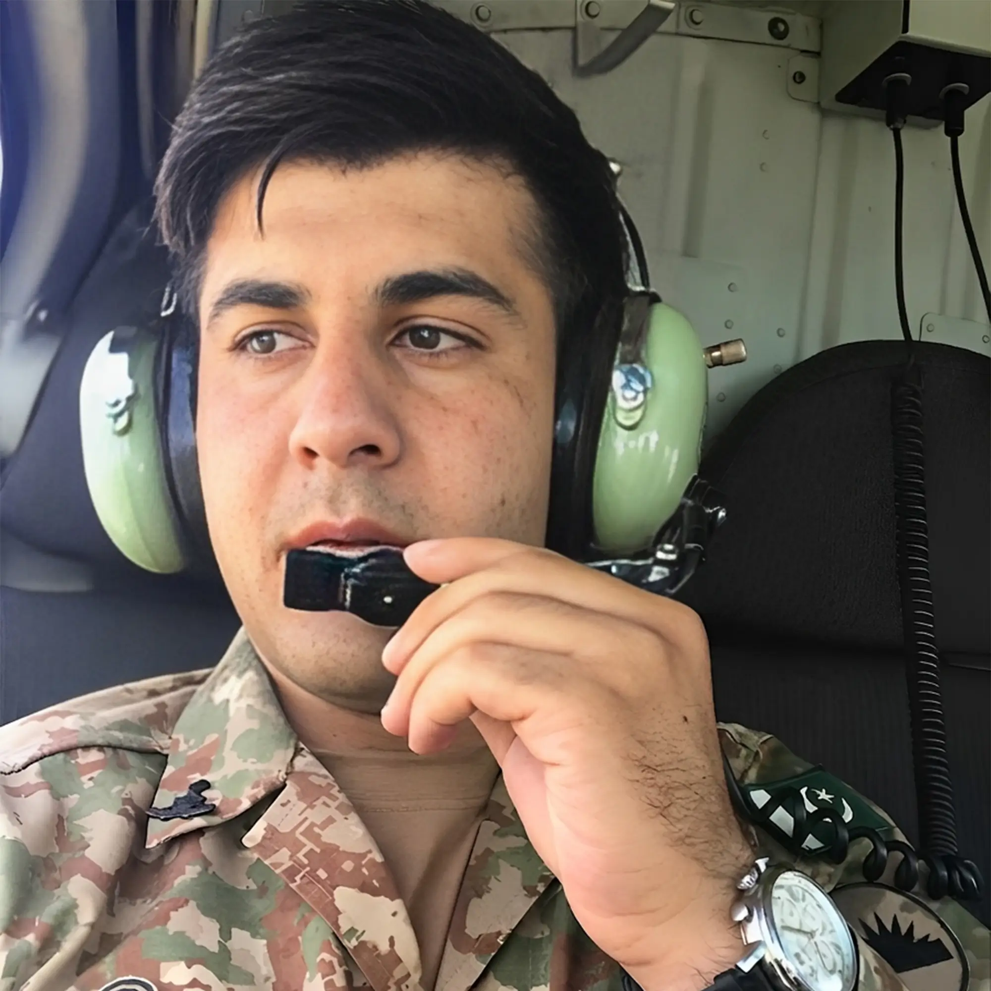 Maj.Masood Kit no. 10937 Rommi House Triple-One Birgade Pakistan Army