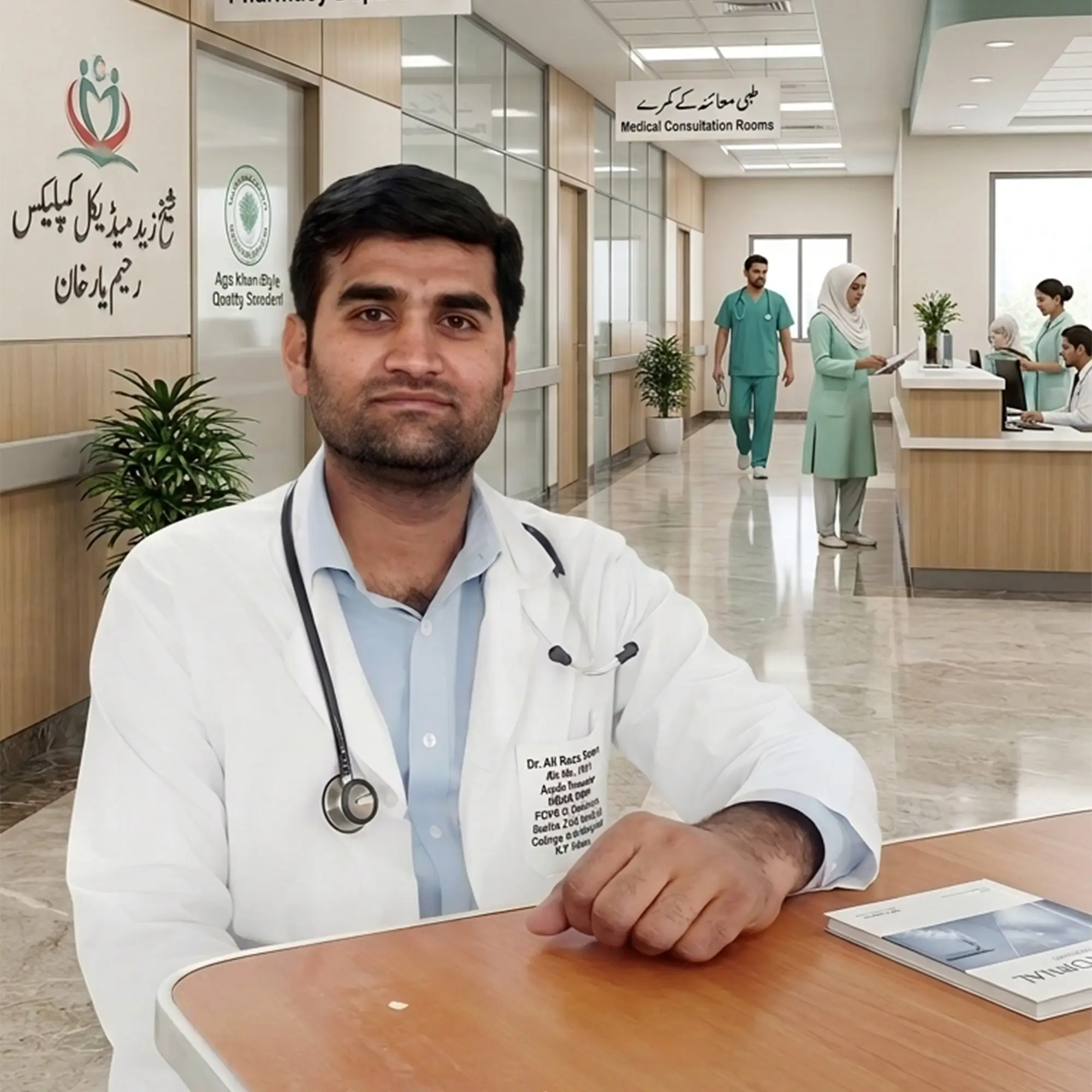 Dr. Ali somro Kit no. 1701 Ayubi house MBBS RMP FCPS Medicine PGR Shiekh Zaid Medical College & Hospital R.Y. Khan