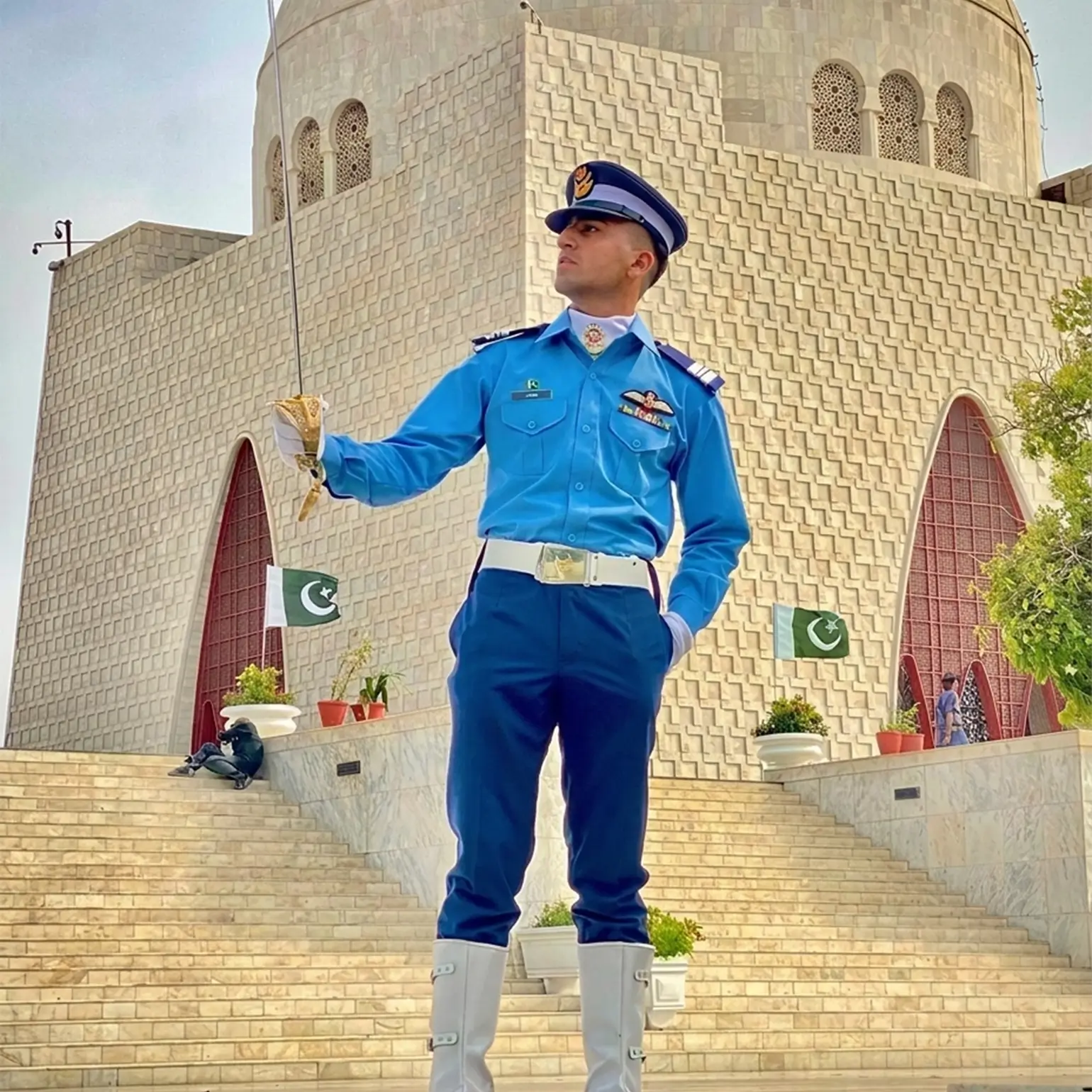 Flt.Lt .Abdul Ahad Kit no 21103 Jinnah House Pakistan Army