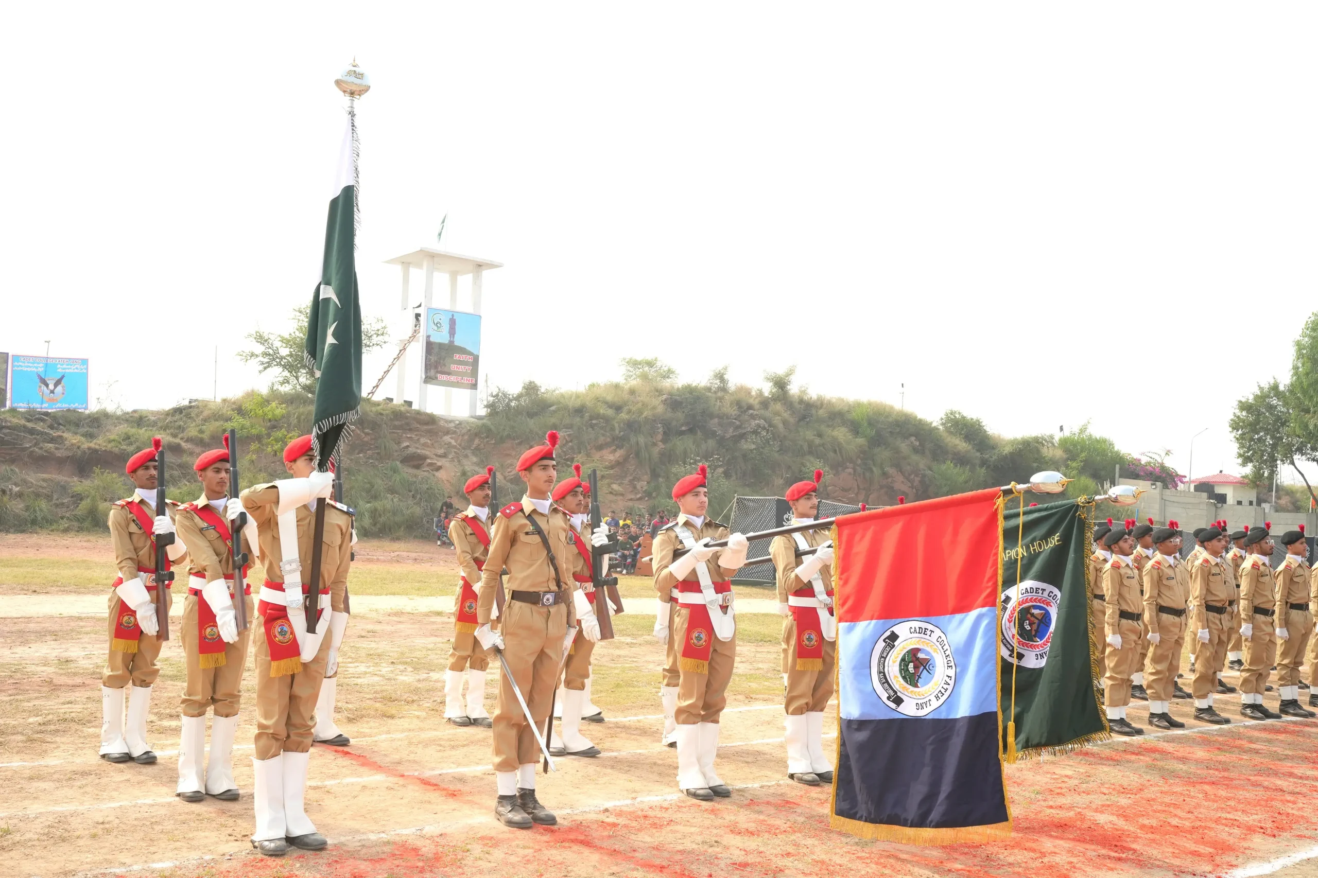 Cadets Passing Out Parade in Cadet College Fateh Jang